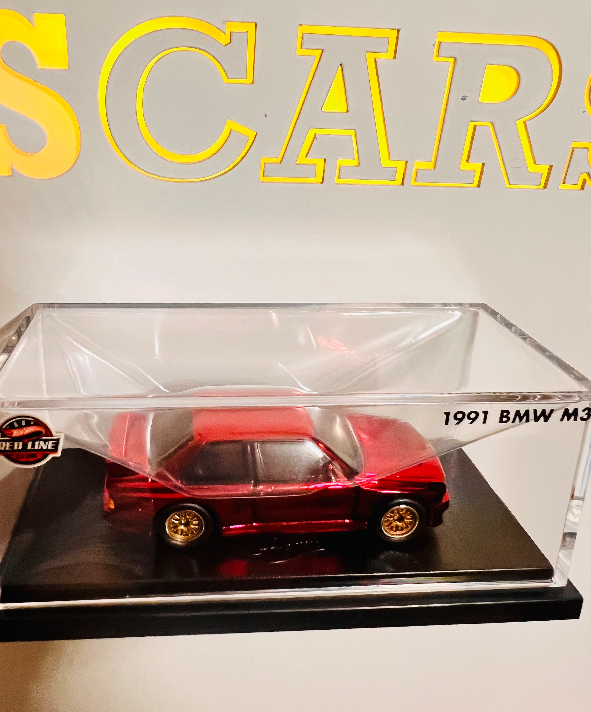 Hotwheels RLC Collection 1991 BMW M3 Red Die Cast Car. - Etsy