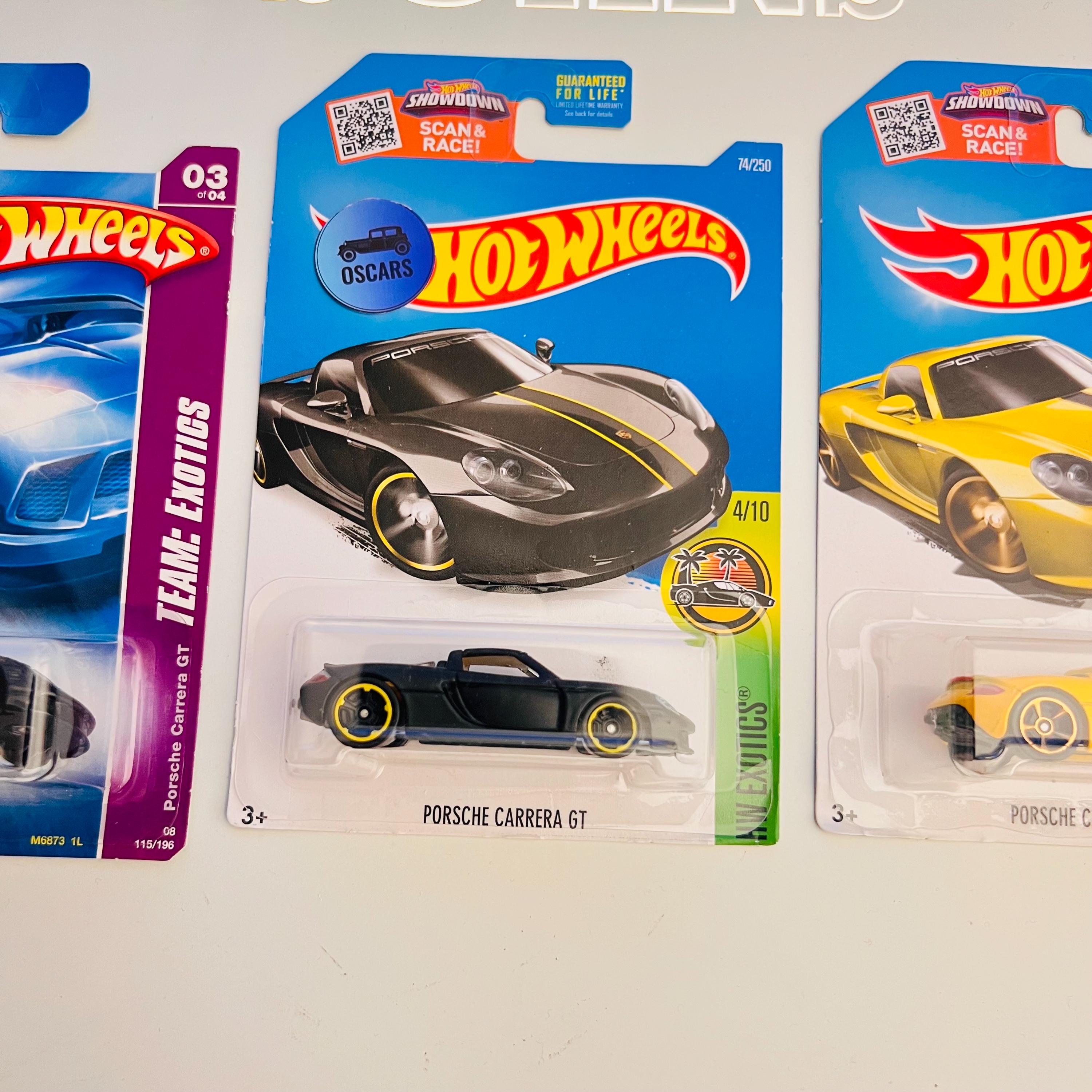 ポルシェ カレラ GT、中古の希少なダイキャスト製コレクターズトイカー