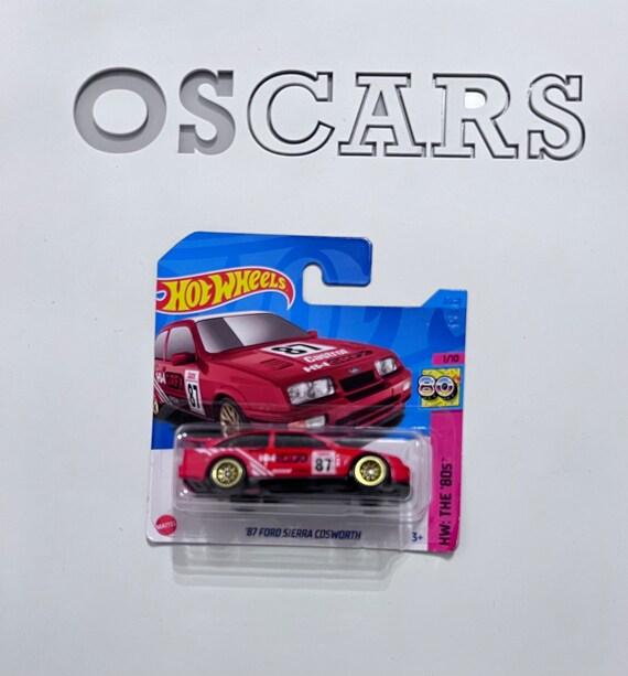 Hotwheels '87 Ford Sierra Cosworth Die Cast Car. Short Card. - Etsy
