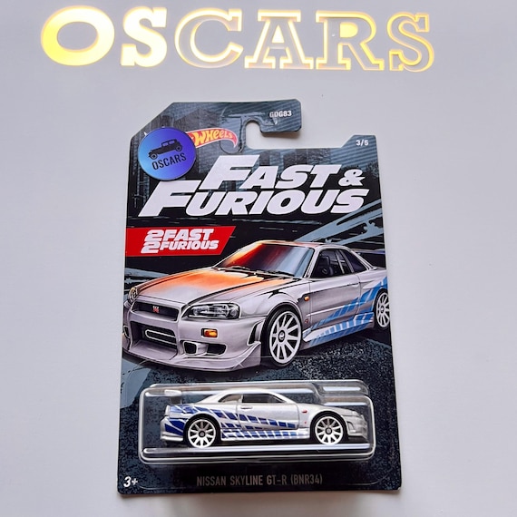 ミニカー Hotwheels fast&furious s2000 GT-R R34 Amazon.com: Hot Wheels Nissan Skyline GT R, Fast & Furious 5