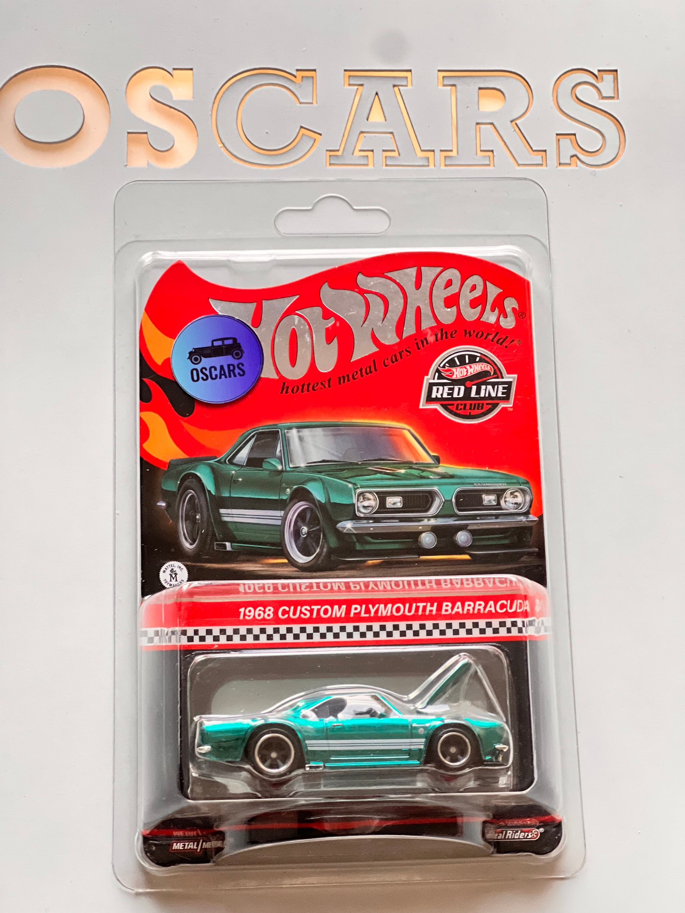 ホットウィール RLC 68 Custom Plymouth Barracuda Hot Wheels Collectors RLC Exclusive '68 Custom Plymouth