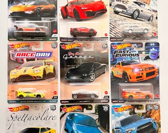 Hot Wheels Premium car, choose the one You want !!! Lamborghini, Bugatti, Skyline, Supra, NSX…