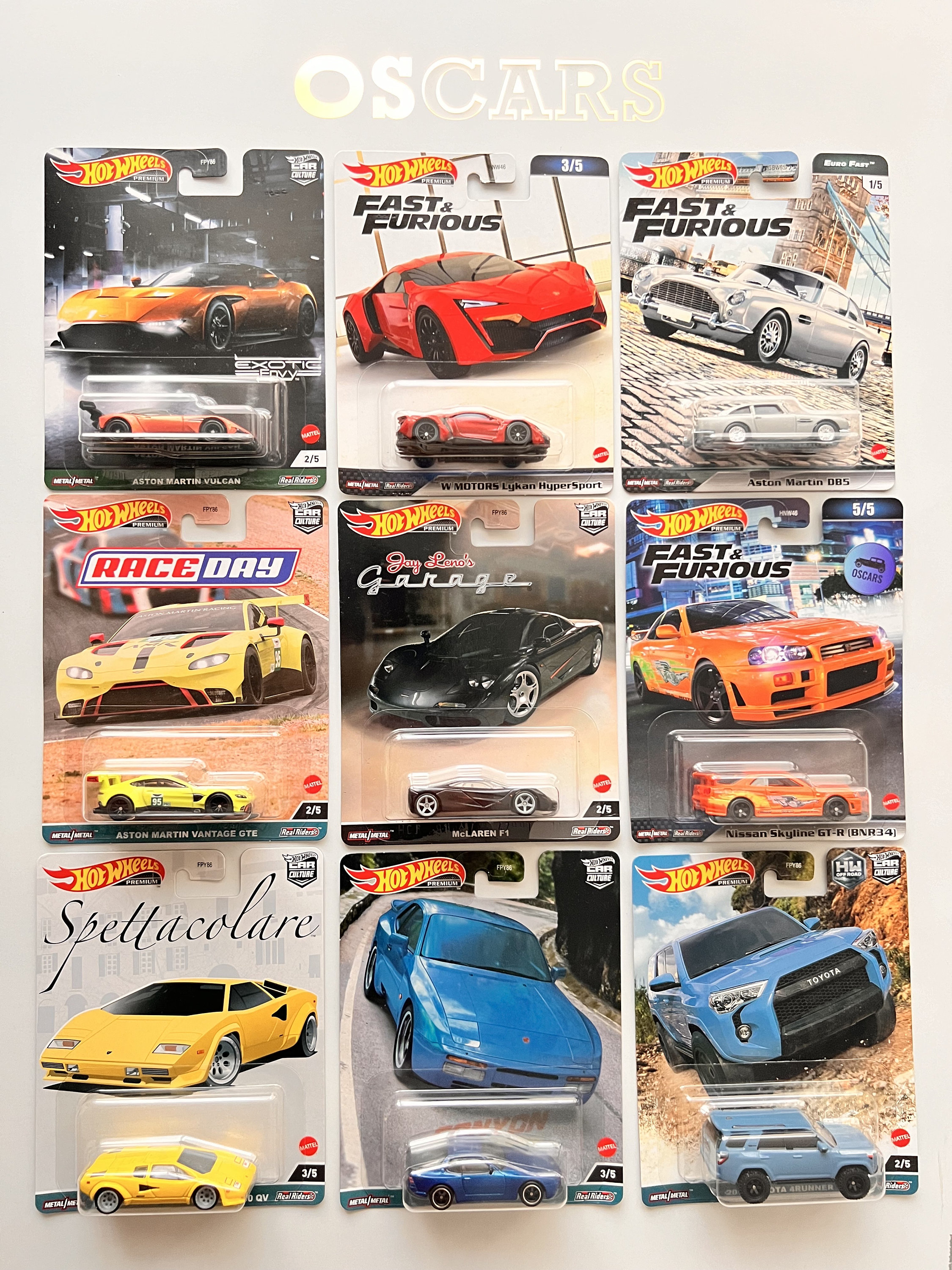 Hot Wheels Premium Car, Choose the One You Want !!! Lamborghini