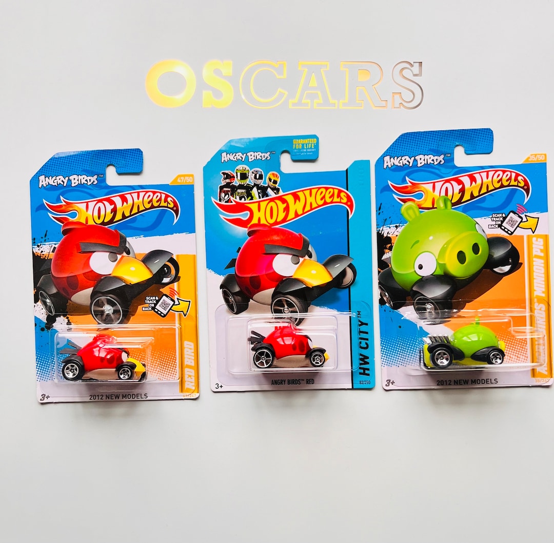 Hotwheels Angry Birds Bundle! Grate Surprise for Children, as Well