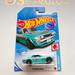 Toyota Celica, Hot Wheels special edition, rare diecast collectible toy car, model replica! Great gift for men and boy or girl!