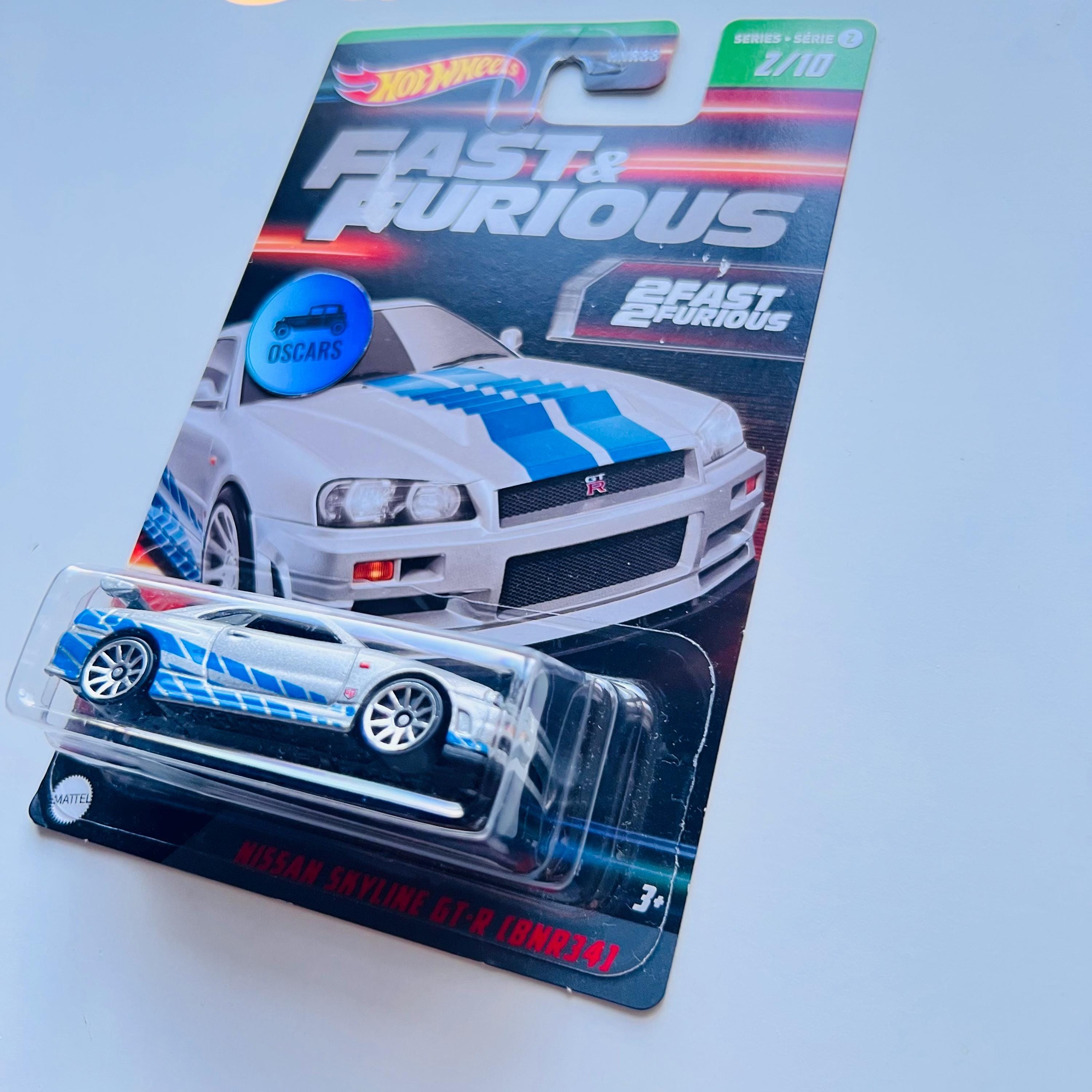 HotWheels 日産スカイライン GT-R (R34) ワイルド・スピード ダイ