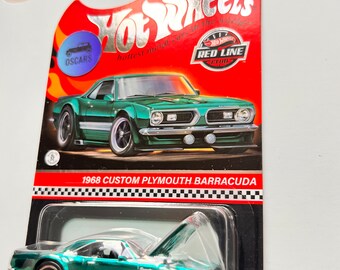 Custom Plymouth Barracuda 1968, RLC Hot Wheels Special