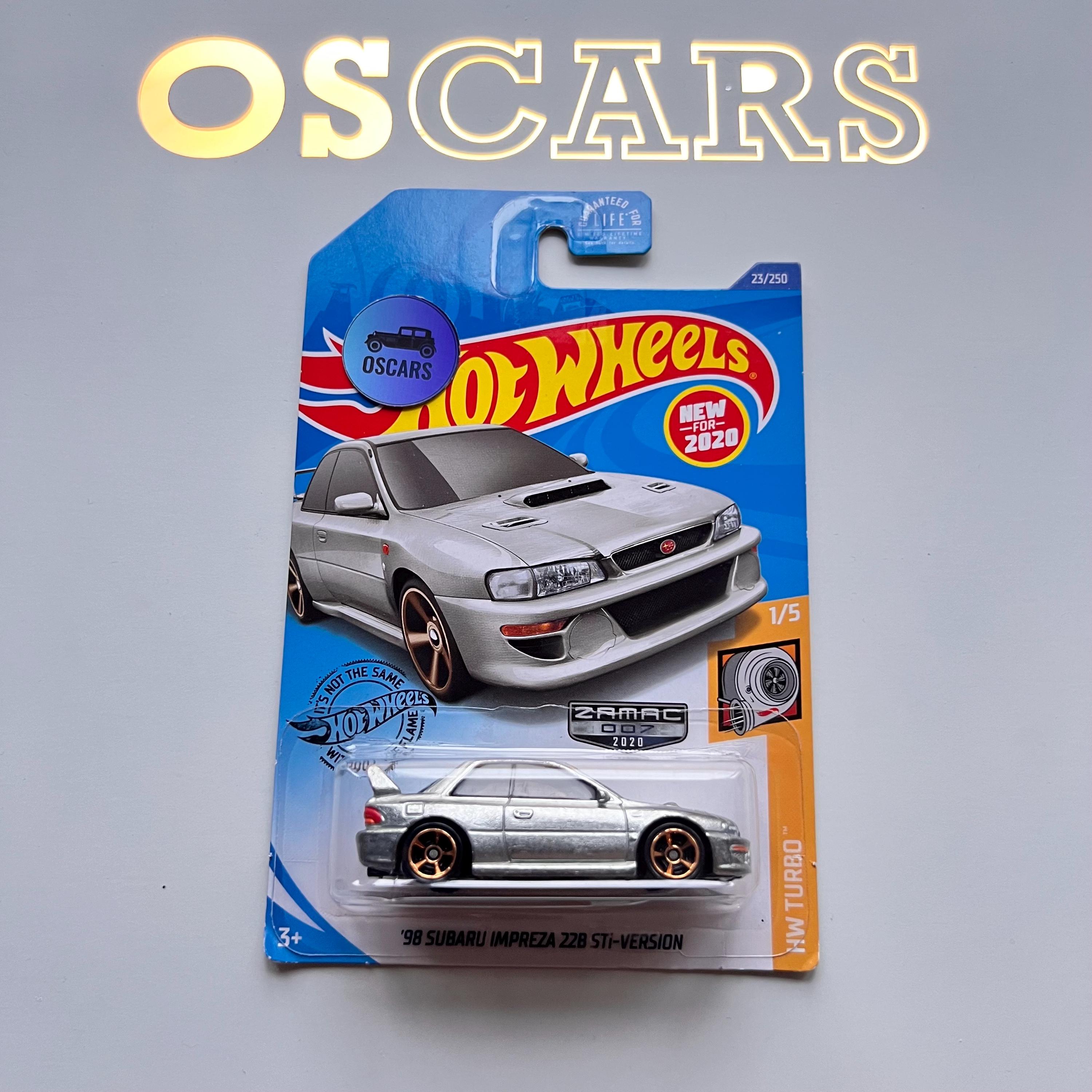 Subaru Impreza 22B STI, Hot Wheels ZAMAC Edition, Rare Diecast