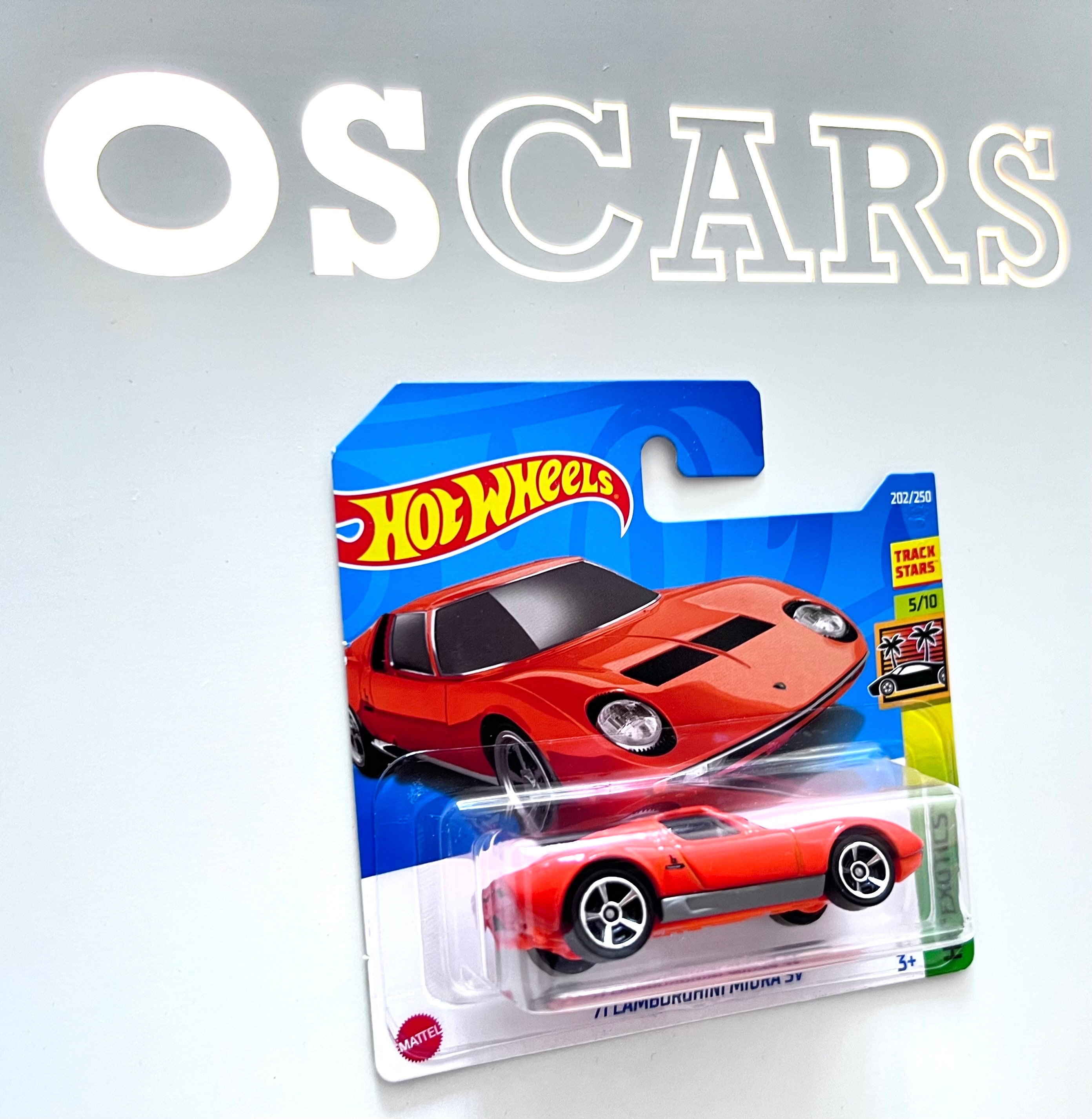 Hotwheels '71 Lamborghini Miura SV Die Cast Car. Short Card. - Etsy