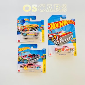 Hw Art Cars, Choose from Hot Wheels special collectible toy car, model replica! Copo Camaro, Chevy Pickup, Dodge Dart. Check Pictures!