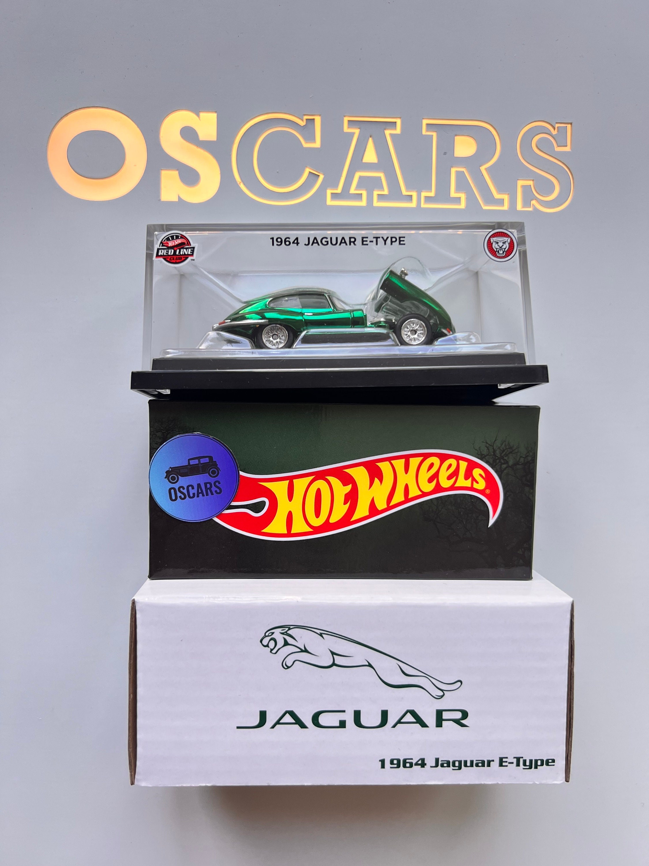 ジャガーEタイプRLC、中古特別限定版、希少なダイキャスト製