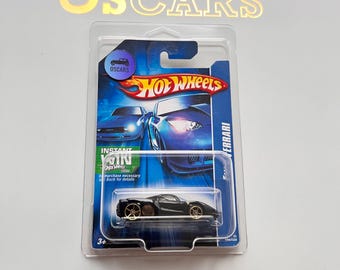 Figurine 1/18 Enzo Ferrari - Résine à Peindre, Par Mattel Hot Wheels