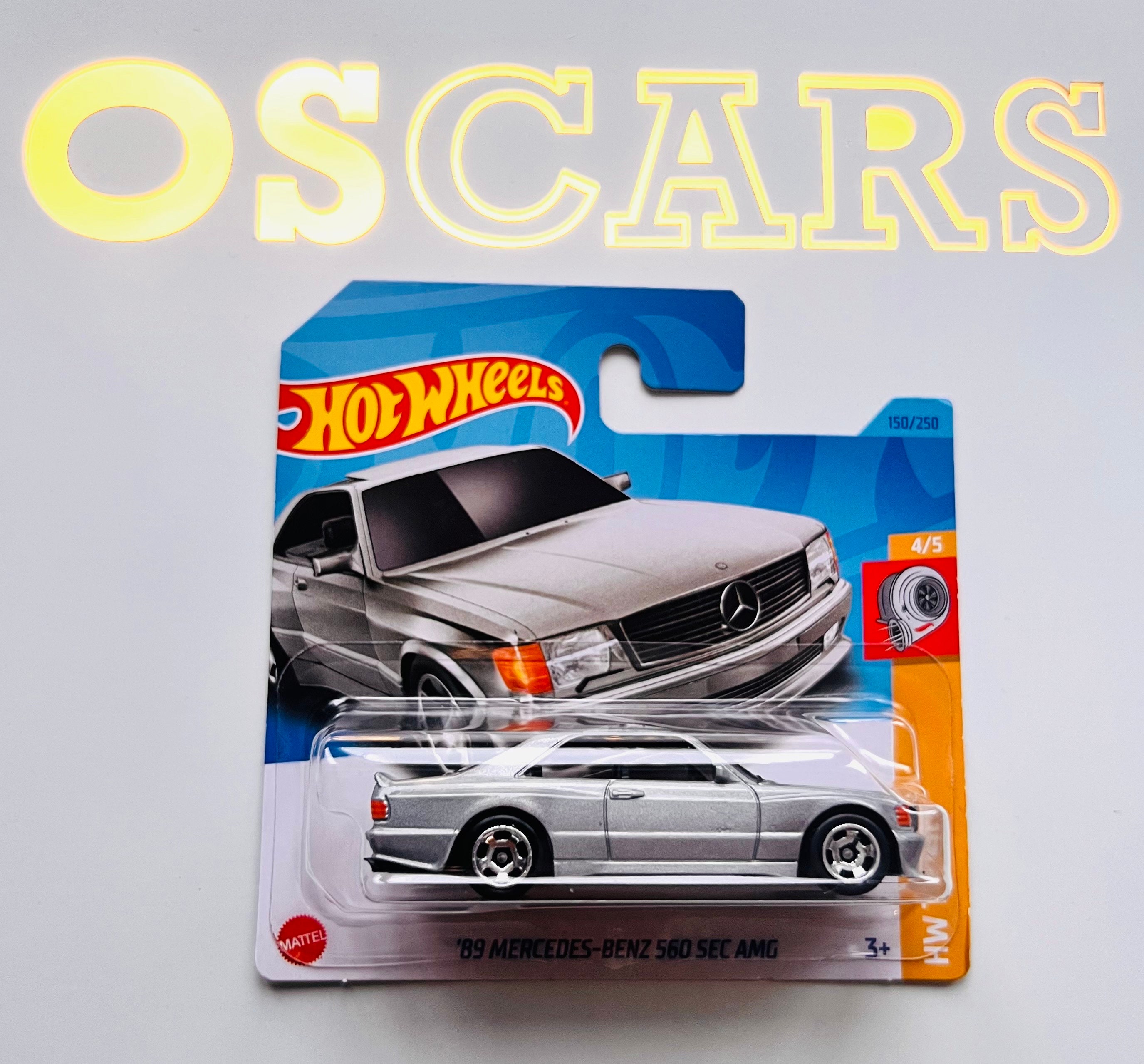Hotwheels '89 Mercedes-benz 560 Sec AMG Grey Die Cast Car. - Etsy