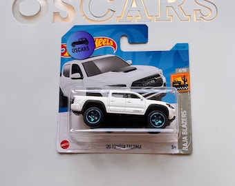 HotWheels 20 Toyota Tacoma white diecast car! Grate gift for boy and girl!