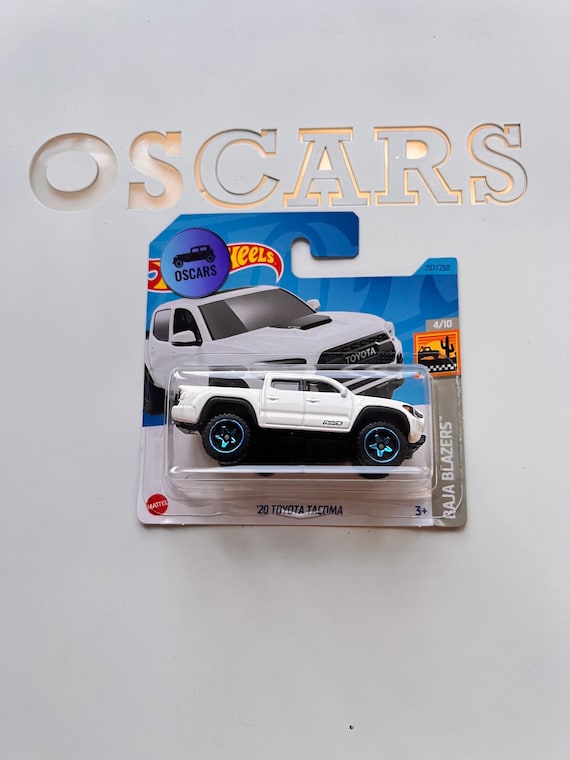 Hotwheels 20 Toyota Tacoma White Diecast Car Grate Gift for Boy and Girl Etsy UK