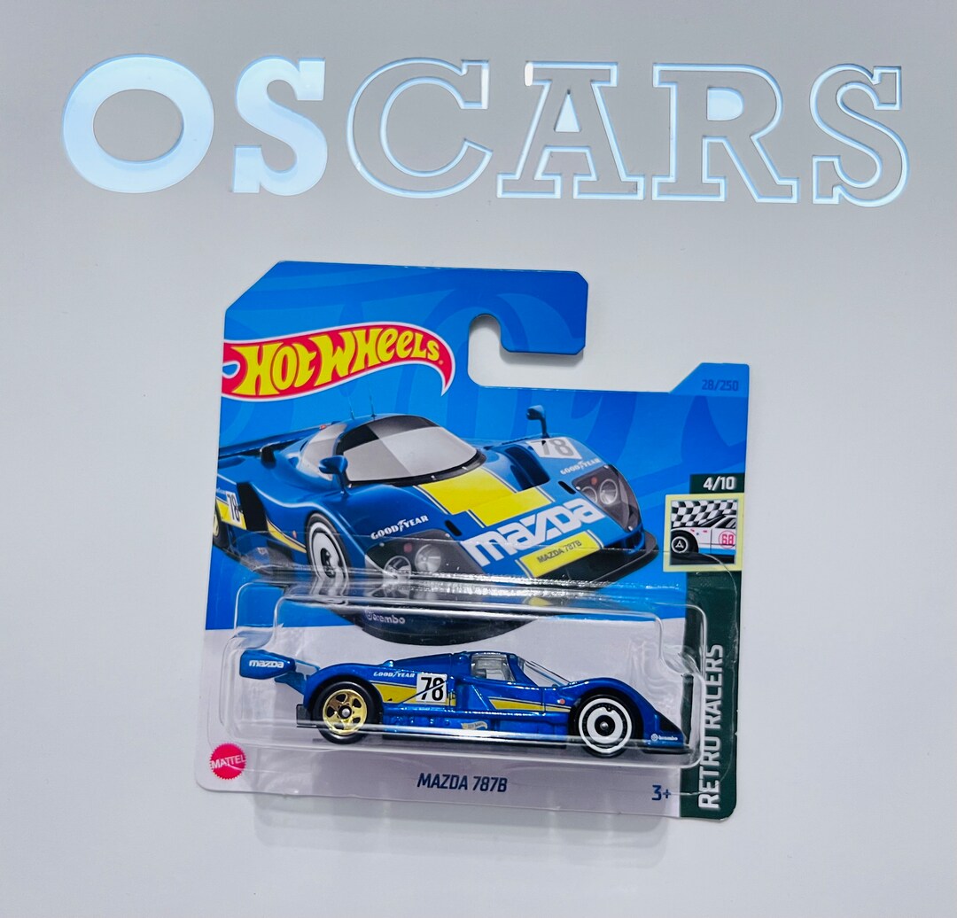 Pre-owned Mazda 7878 Blue Die Cast Car. Short Card. - Etsy