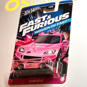 Hotwheels Pink Honda S2000 Suki Car From F & F. Fast Shipping With UPS ...