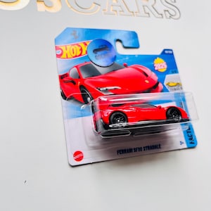 Ferrari SF90 Stradale, édition spéciale Hot Wheels, rare voiture de collection moulée sous pression, réplique du modèle ! Expédié avec protecteur !
