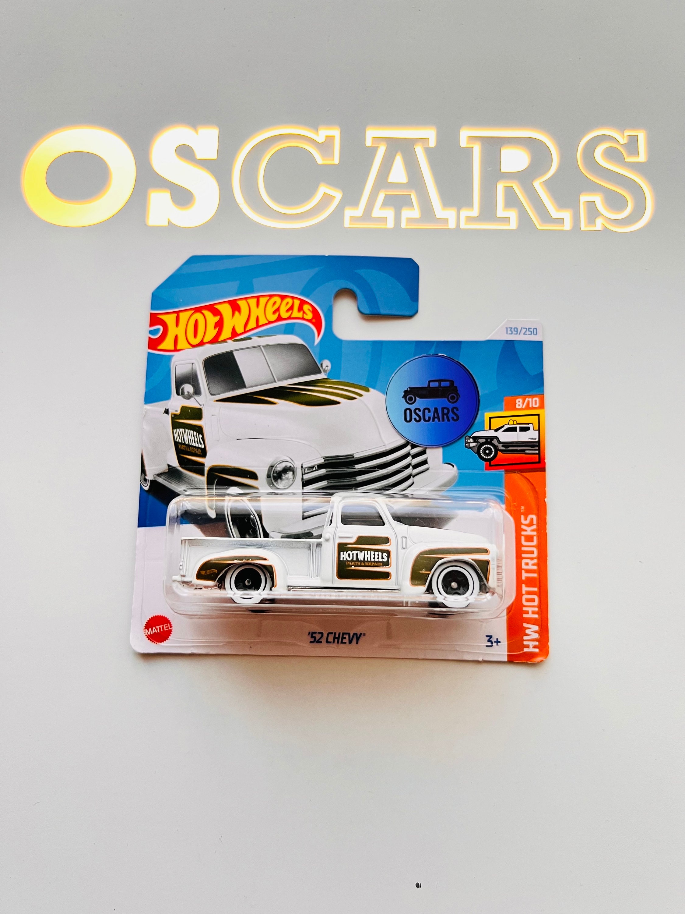 シボレー52、ホットウィール特別版、希少なダイキャスト製コレクターズ