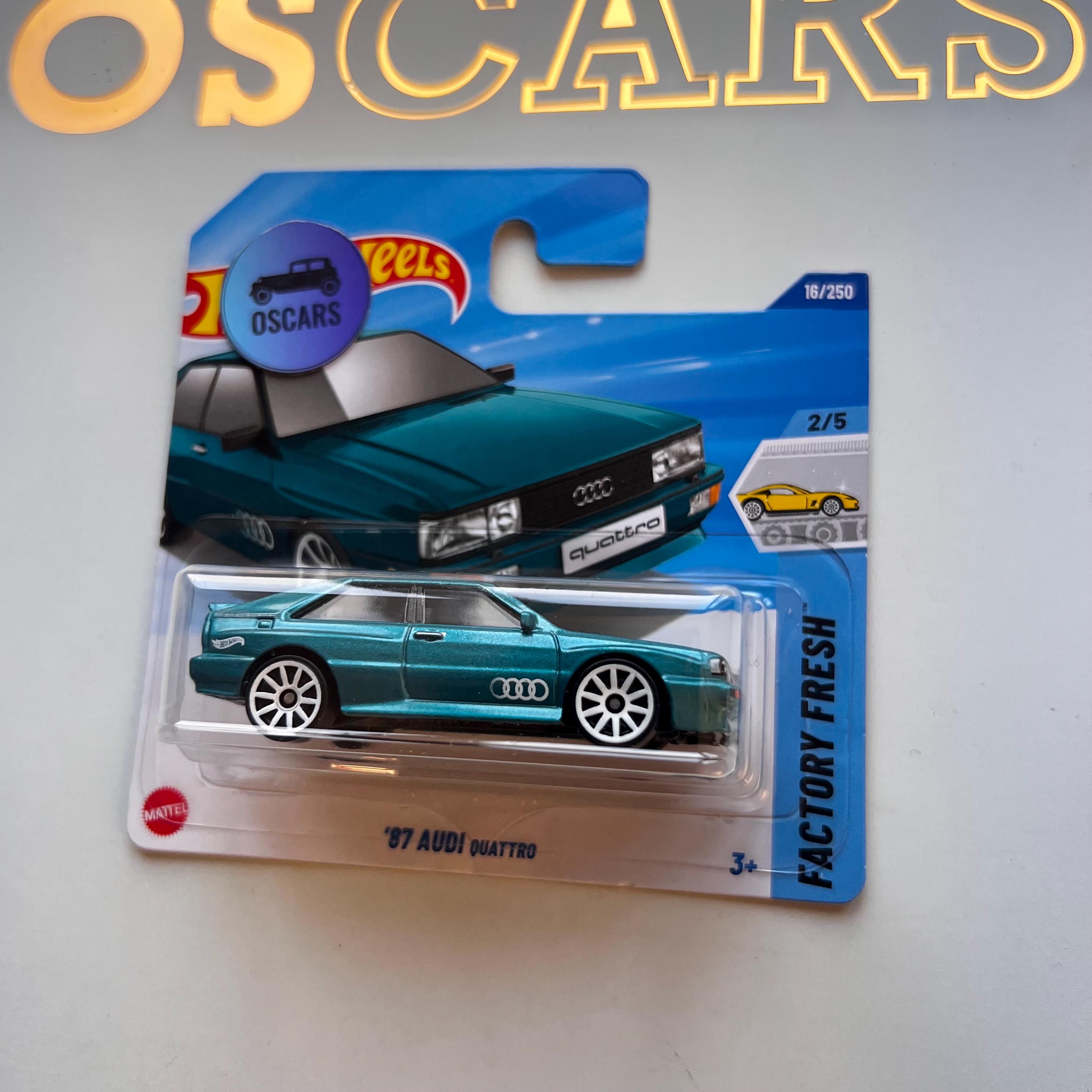 Audi Quattro 87 Red, Hot Wheels Diecast Rare Collection Item