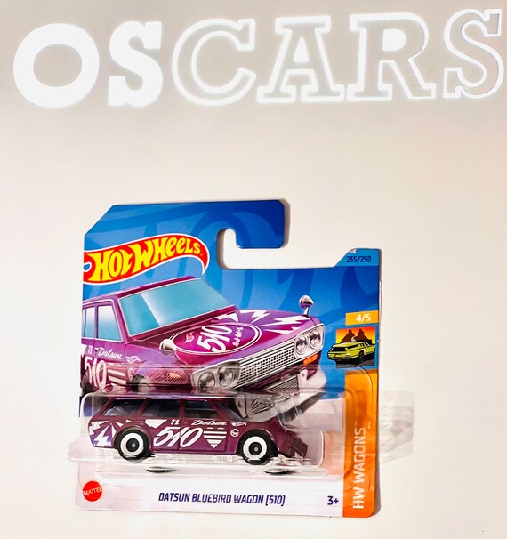 Hotwheels Datsun Bluebird Wagon (510) Die Cast Car. Short Card. - Etsy