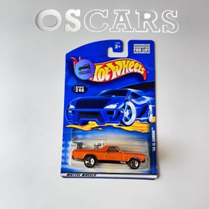El Camino 68, Hot Wheels rare diecast collectible toy car, model replica! Great gift for men and boy or a  girl!