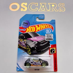 Fiat 500, master set sigillato Hot Wheels Factory, rara macchinina giocattolo da collezione pressofusa, replica! Un regalo perfetto per uomini, ragazzi e ragazze!