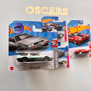 DMC Delorean Treasure Hunt or other choice! Hot Wheels special edition, rare diecast collectible toy car, model replica!