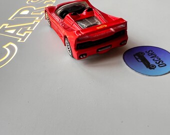 フェラーリF50（レッド）、ホットウィール特別版、希少なダイキャスト