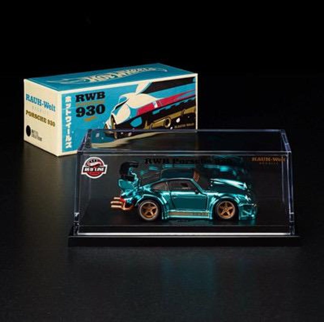 RWB Porsche 930, Pre-owned RLC Rauh Welt, Rare Diecast Collectible
