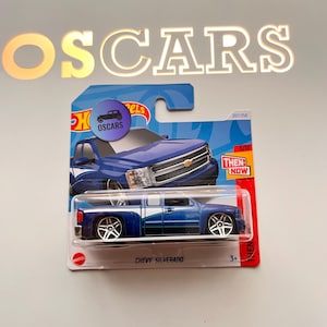 Chevy Silverado, Blue, or choose other option of Hot Wheels rare diecast collectible car! Check Pictures!! Ships in protector Case!!
