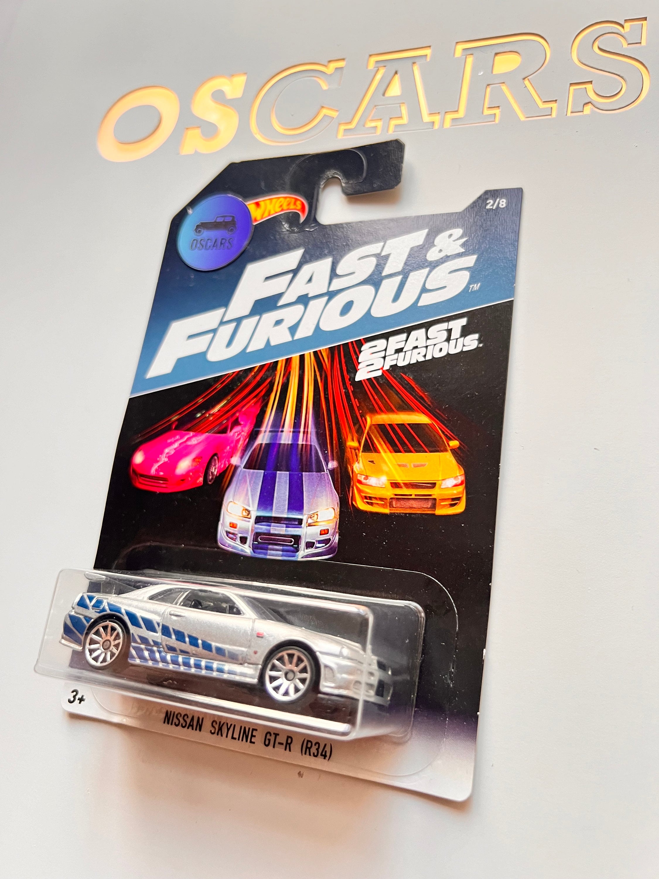 HotWheels 日産スカイライン GT-R (R34) ワイルド・スピード ダイ