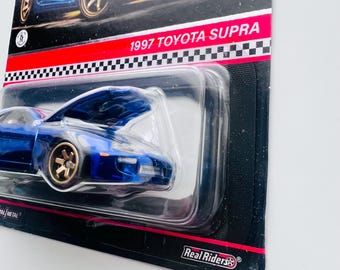 トヨタ・スープラ、ブルーのホットウィールRLCエディション、希少な