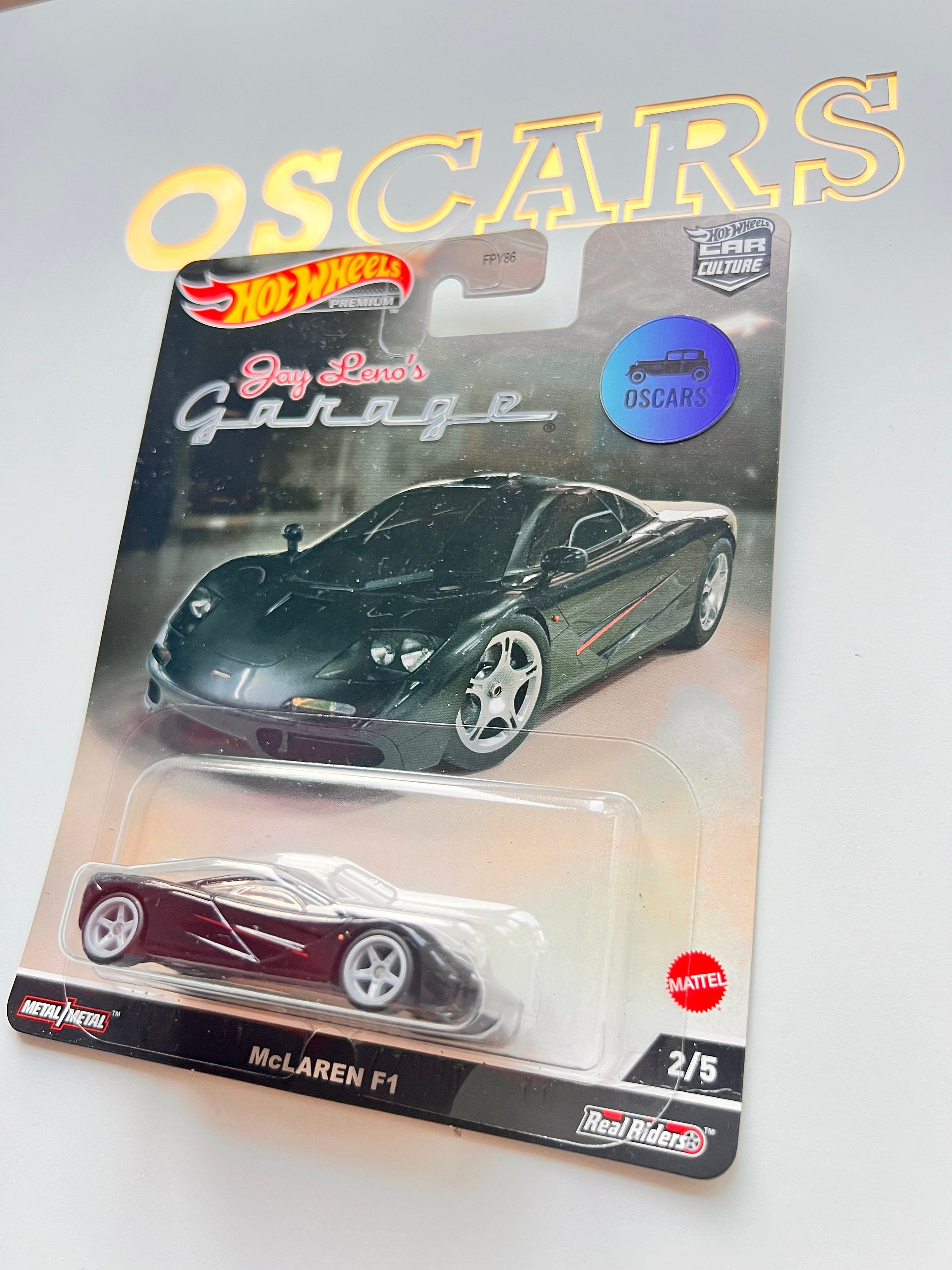 Mclaren F1 Black, Hot Wheels Premium Special Edition, Rare Diecast