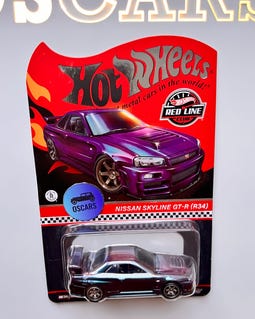 Nissan Skyline GT-R R34, Pre-owned RLC Edition, Purple Chameleon