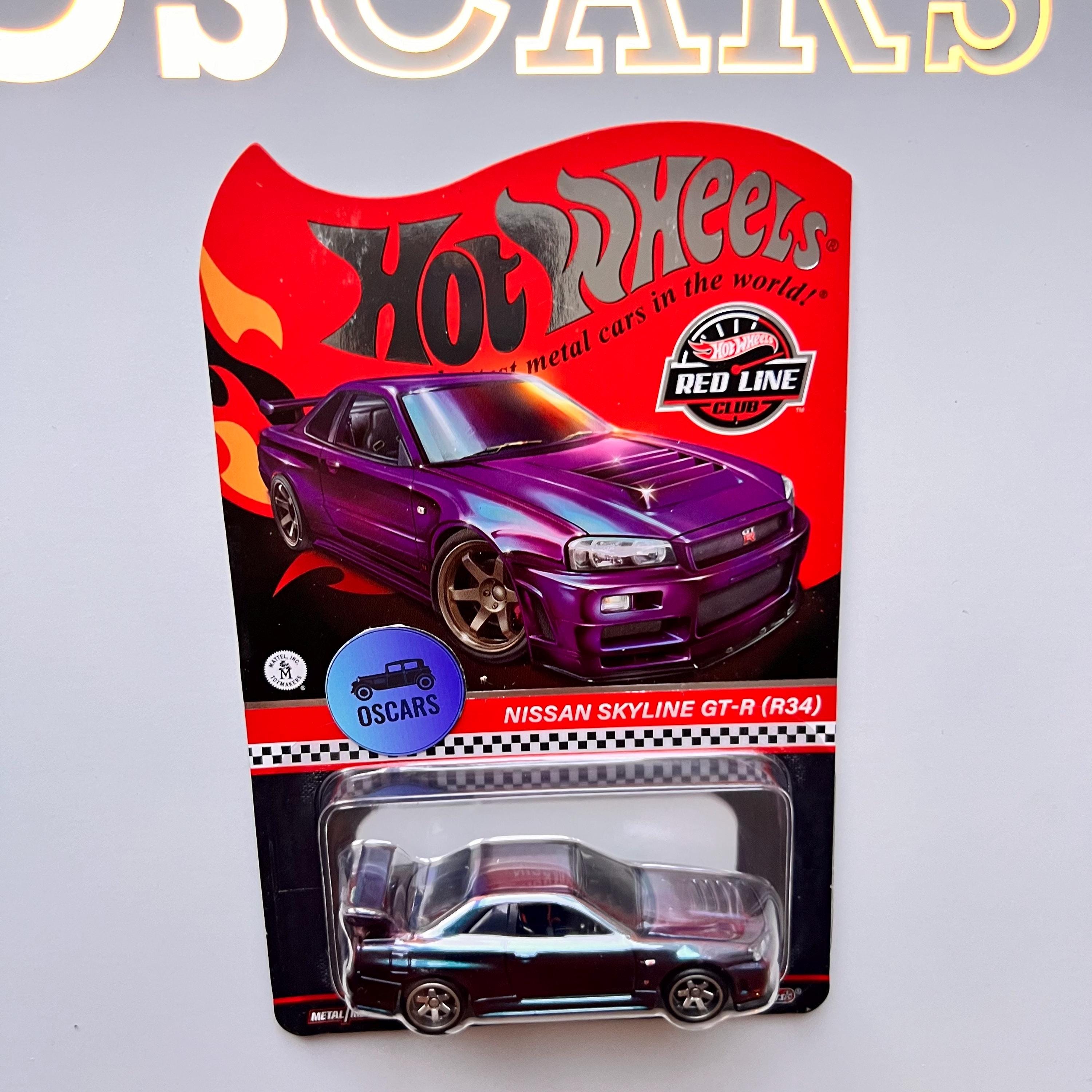 Nissan Skyline GT-R R34, Hot Wheels RLC Edition, Purple Chameleon