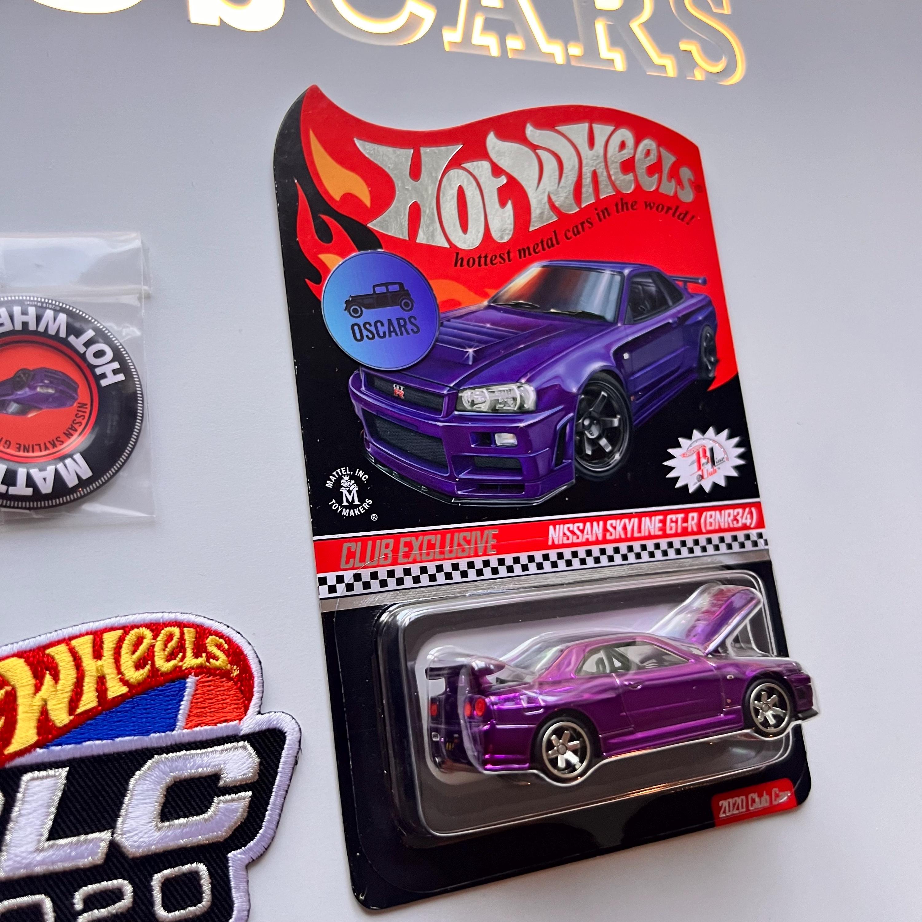 Nissan Skyline GT-R (BNR34), Purple, Hot Wheels RLC