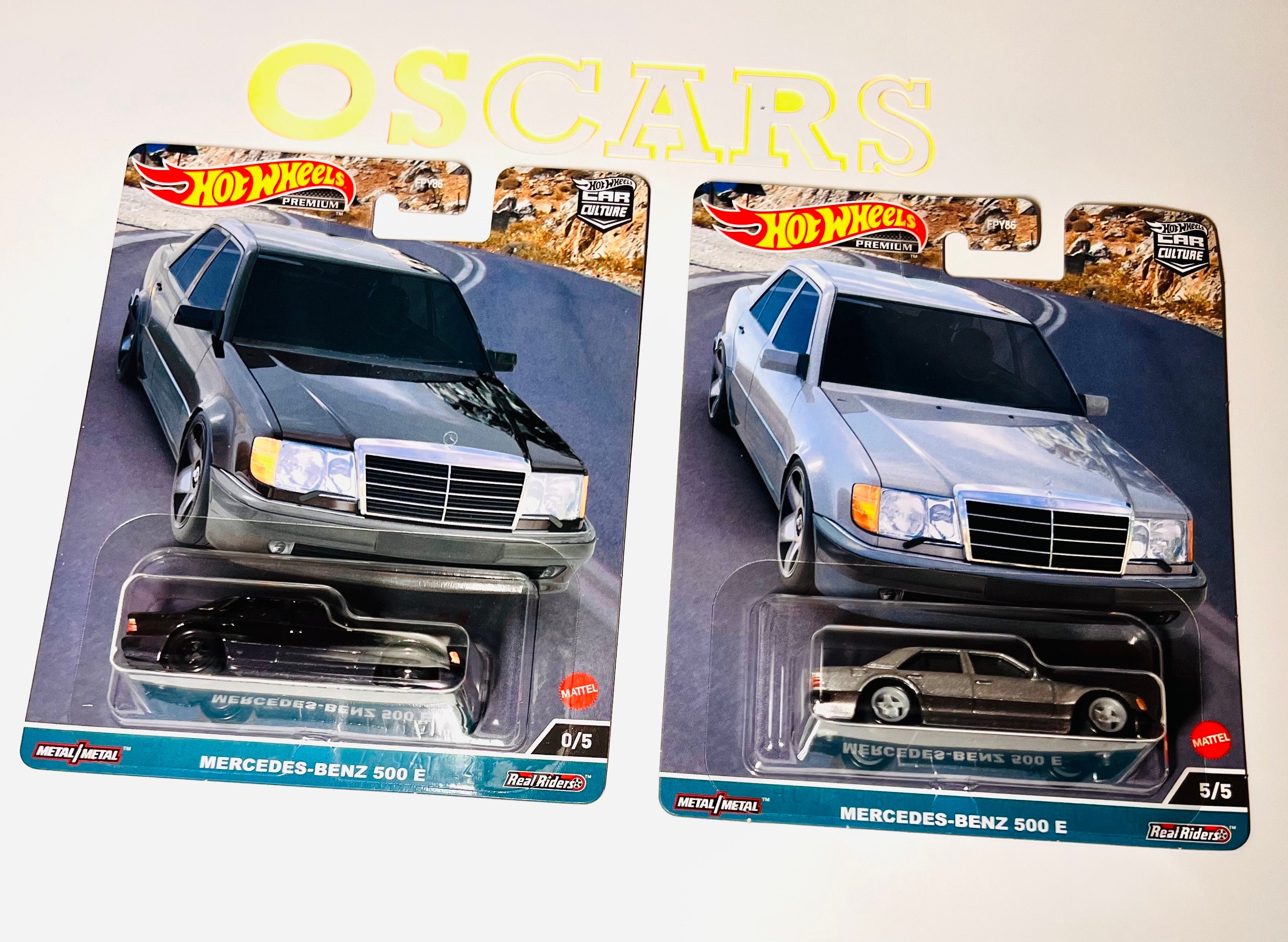 Hotwheels CHASE Mercedes Benz 500 E Die Cast Car With