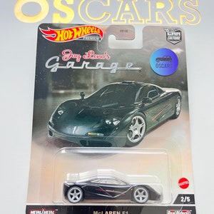 McLaren F1 schwarz, Hot Wheels Premium Special Edition, seltenes Diecast Sammler-Spielzeugauto, mit echten Reiterreifen!