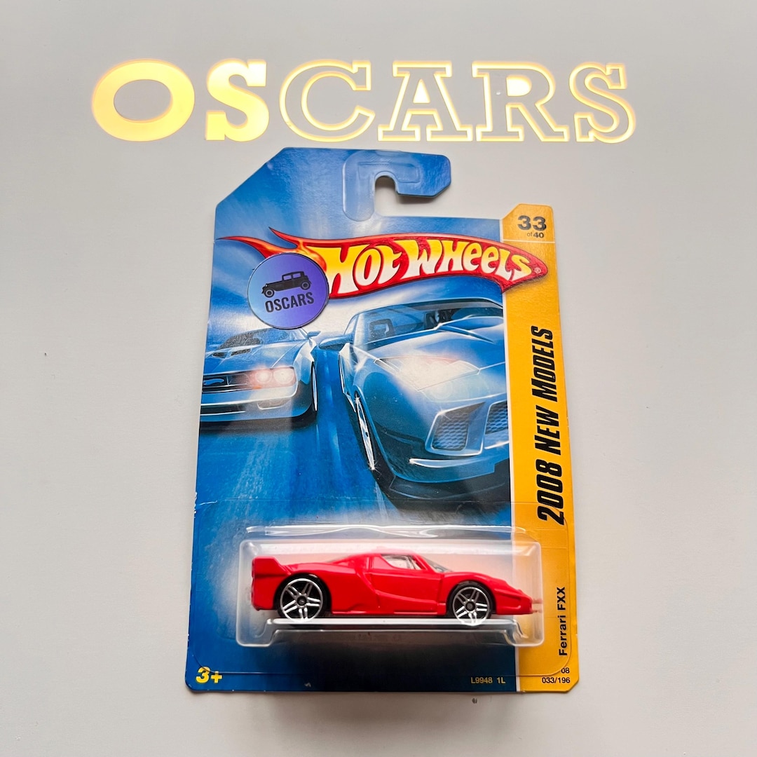 フェラーリFXX（レッド）、ホットウィールのダイキャスト製