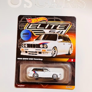 BMW E30, 318i Touring, Hot Wheels Elite64, rare diecast collectible car, model replica! Great gift for men and any collector!