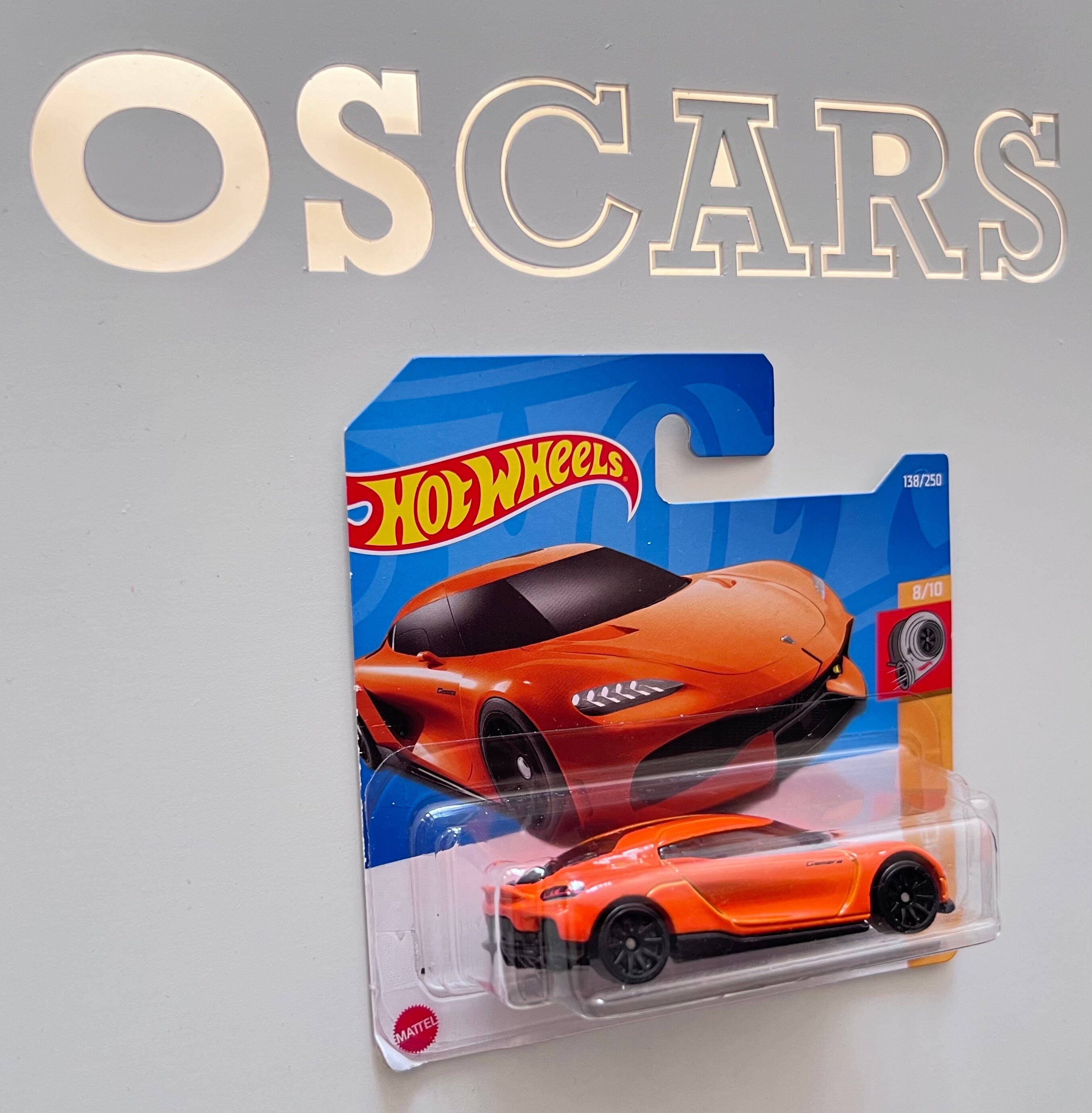 Pre-owned Koenigsegg Gemera Orange Die Cast Car. Short Card. - Etsy