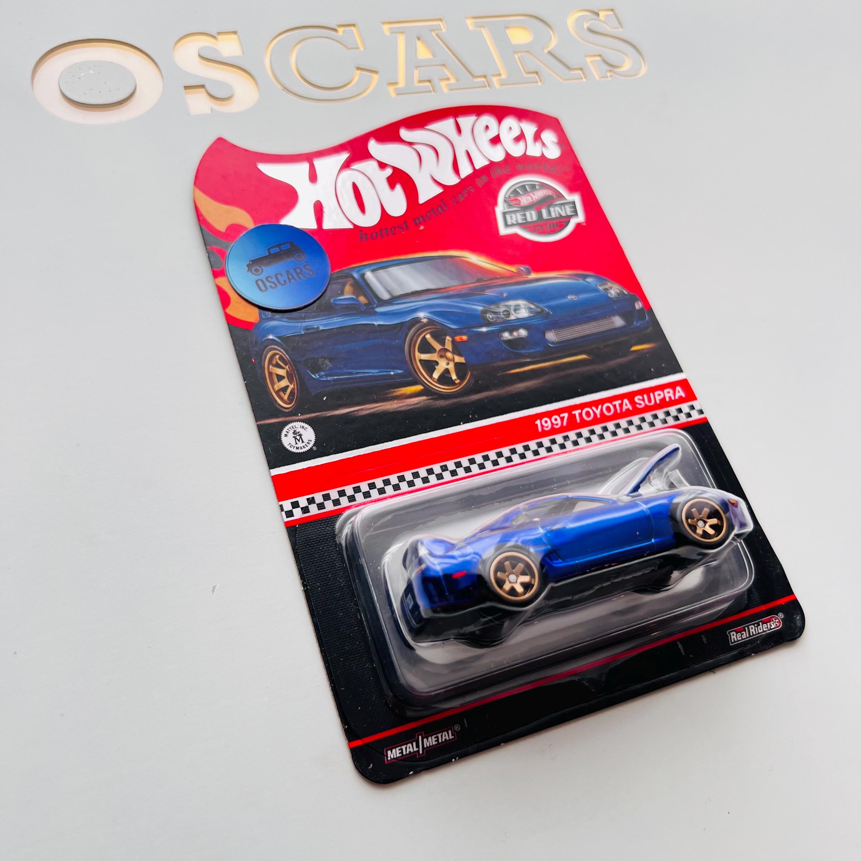 トヨタ・スープラ、ブルーのホットウィールRLCエディション、希少な