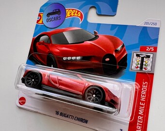 Bugatti Chiron, Red Hot Wheels Special Edition, Rare Diecast