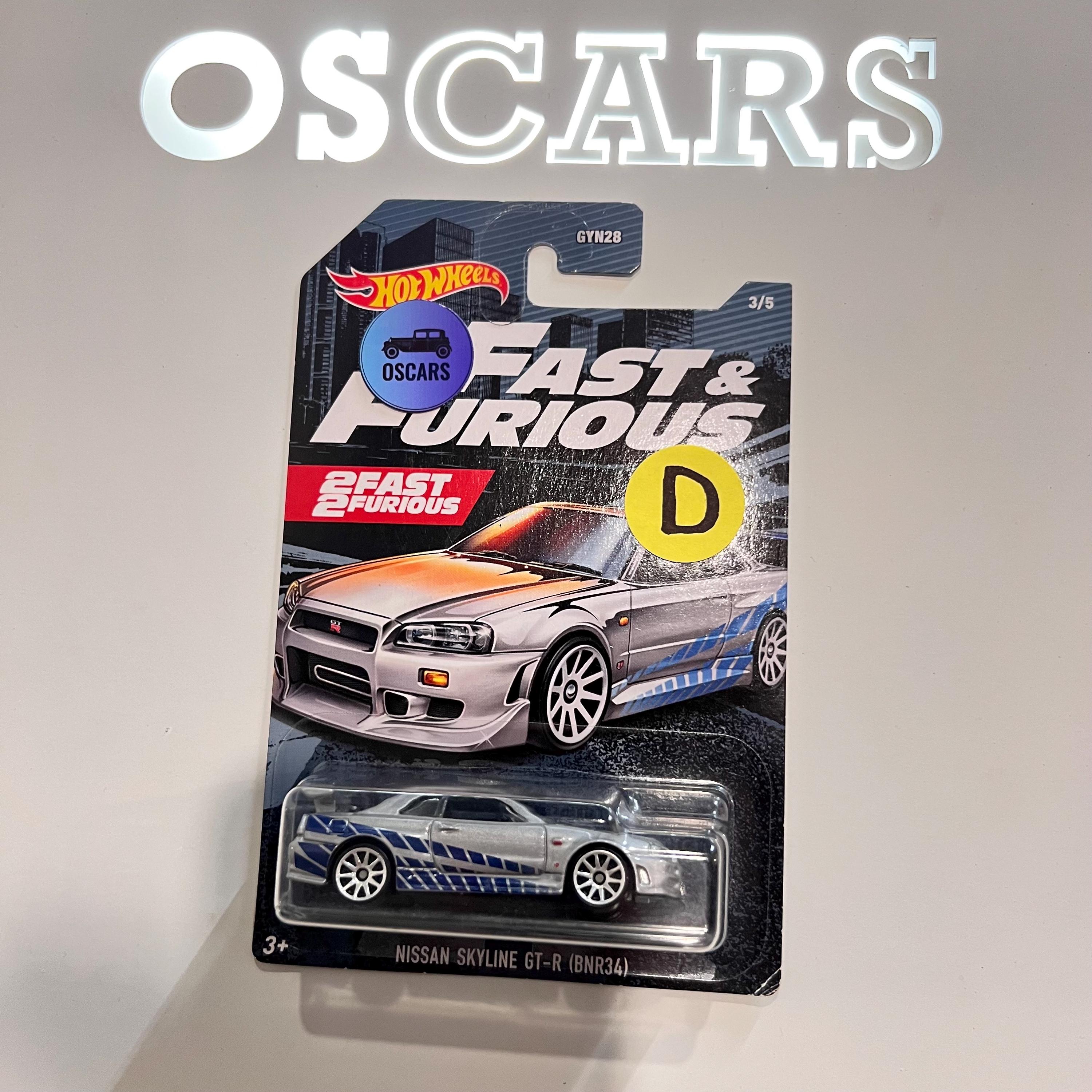 HotWheels 日産スカイライン GT-R (R34) ワイルド・スピード ダイ