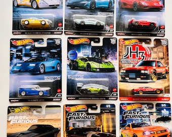Hot Wheels Premium Auto, wählen Sie das, das Sie wollen !!! Lamborghini, Bugatti, Skyline, Fast & Furious, McLaren, Koenigsegg,Alfa Romeo…