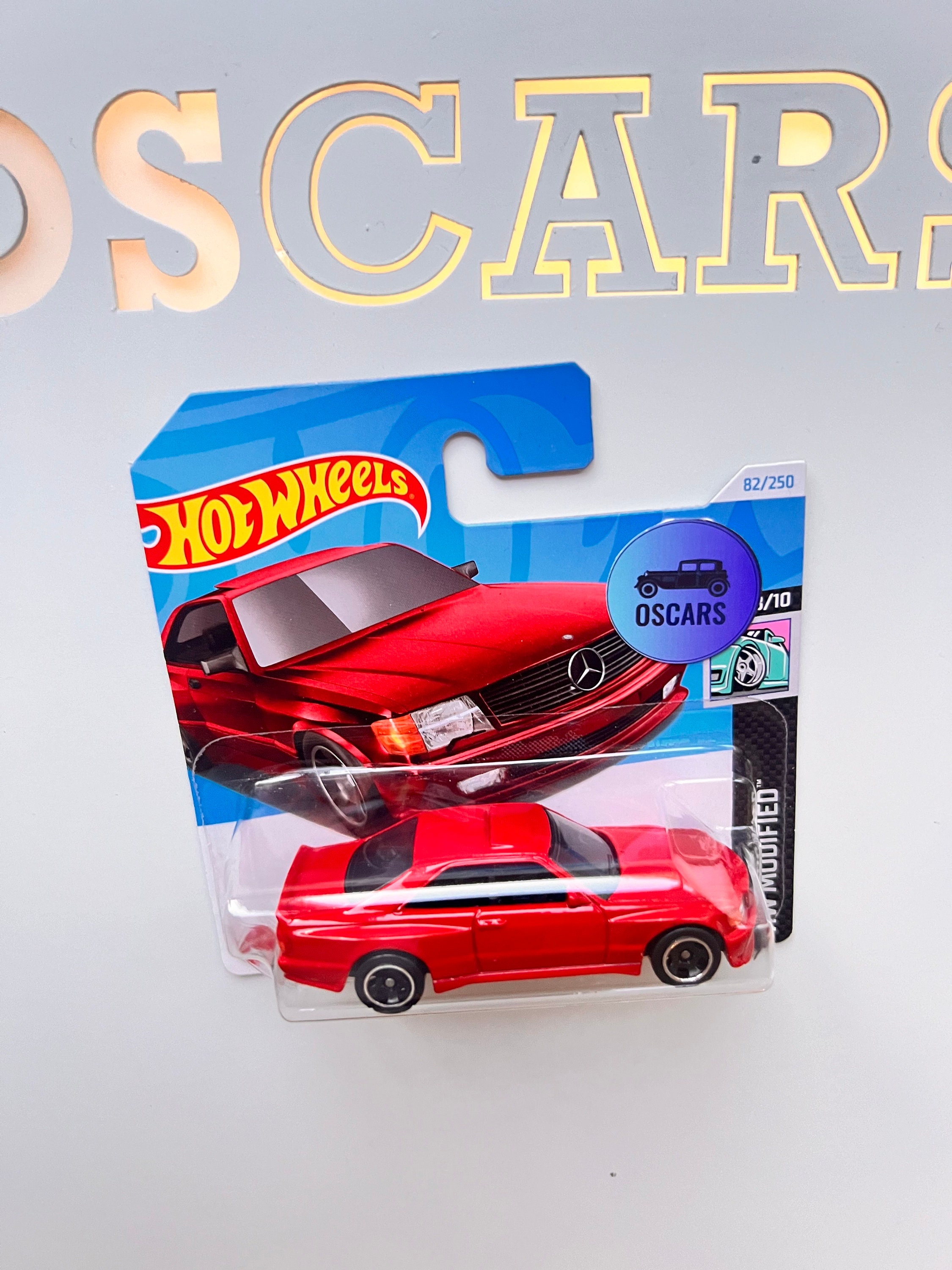 ホットウィール メルセデス・ベンツ 560 SEC AMG！ショートカード付き