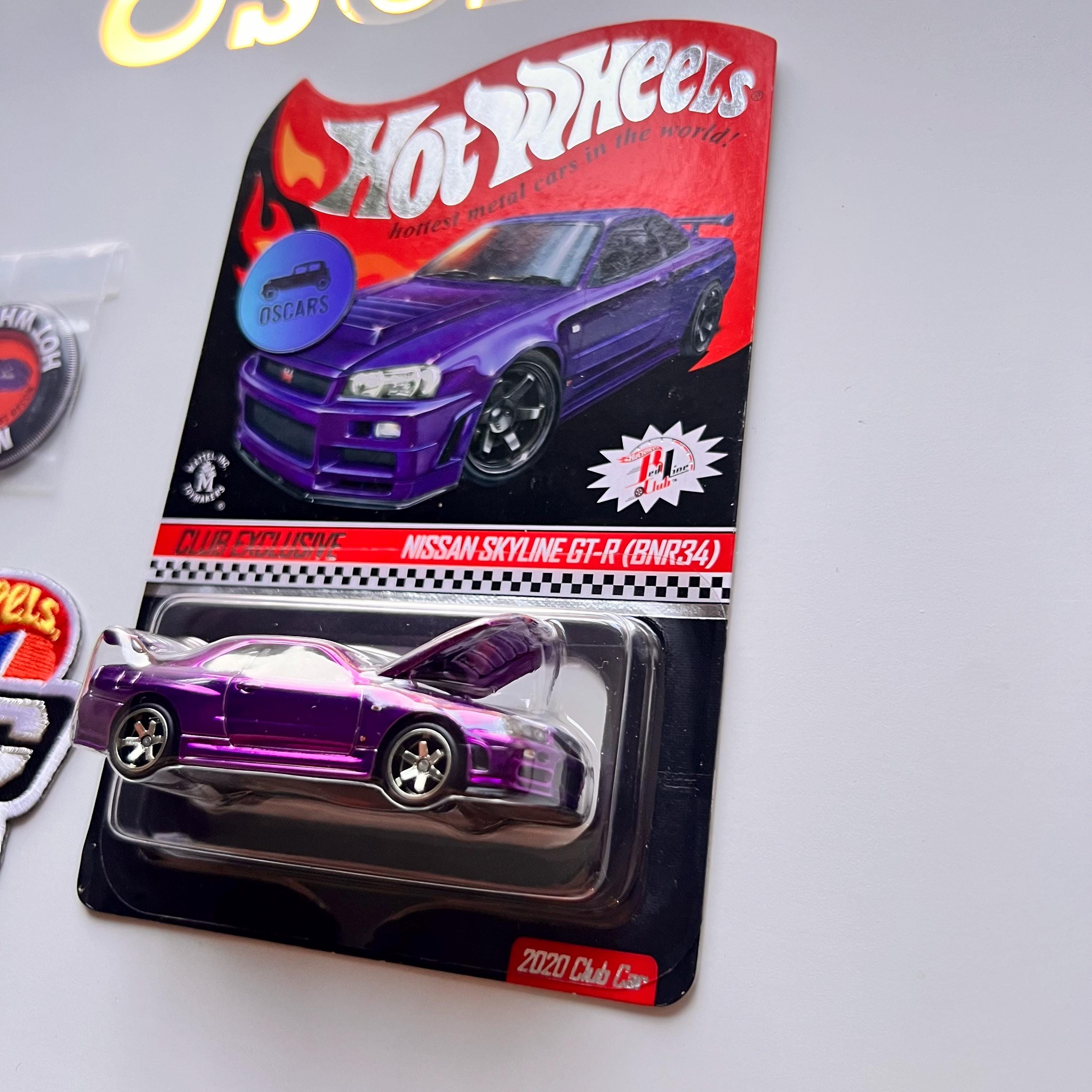 Nissan Skyline GT-R (BNR34), Purple, Hot Wheels RLC Exclusive