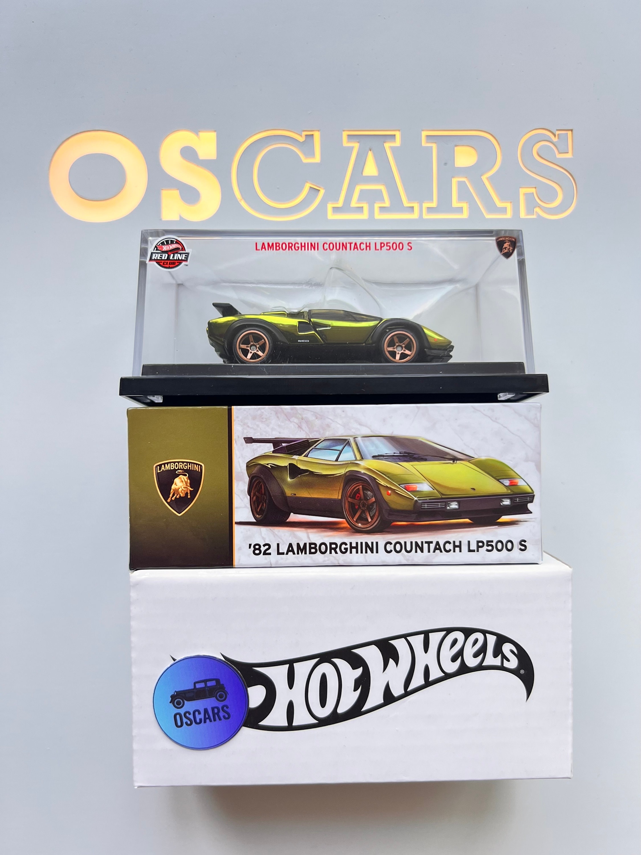 ランボルギーニ・カウンタックRLC、ホットウィール特別版、希少なダイ