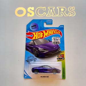 McLaren 720S, Hot Wheels Master case edition, rare diecast collectible model replica! Great gift for collectors! Ships in Protector!!
